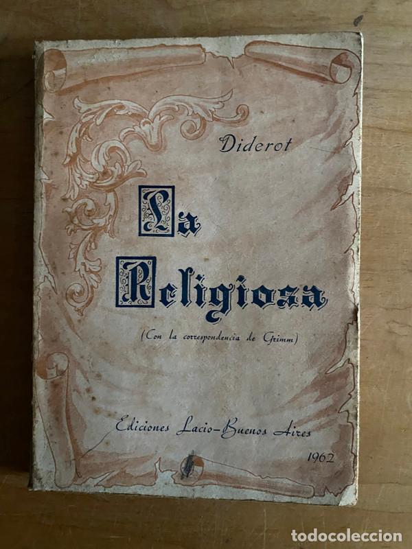 Libros de segunda mano: La religiosa - Diderot, - Foto 1
