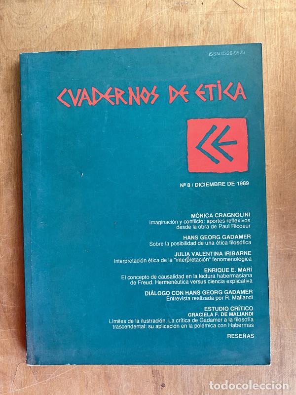 Libros de segunda mano: Cuadernos de Etica 8 - Maliandi, Ricardo - Foto 1