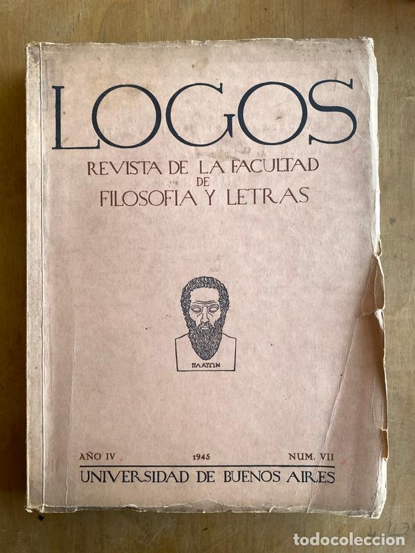 Libros de segunda mano: A&ntilde;o IV Numero VII - Logos - Foto 2