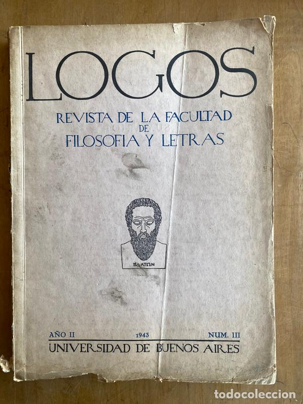 Libros de segunda mano: A&ntilde;o II Numero III - Logos - Foto 1