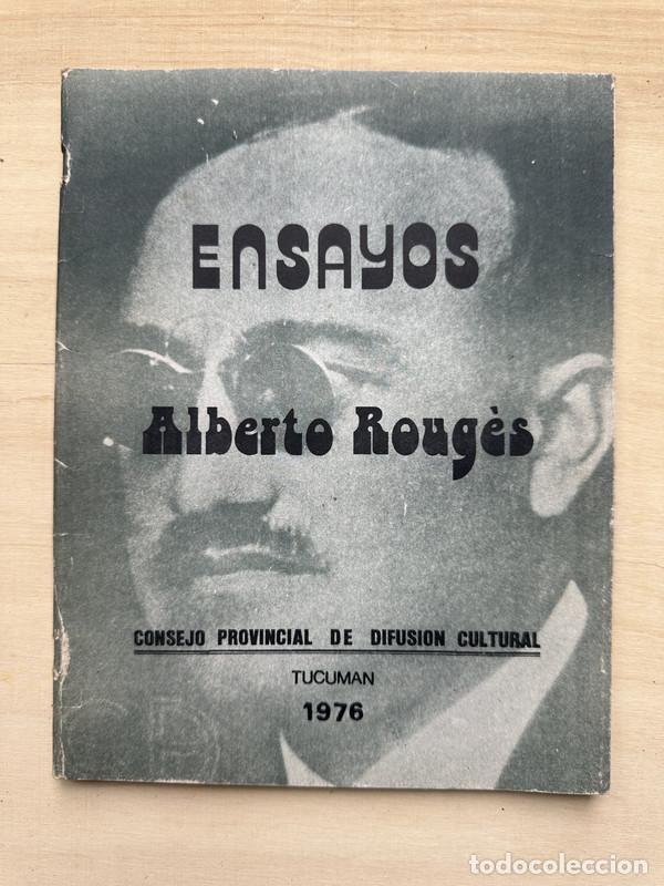 Libros de segunda mano: Ensayos - Rouges, Alberto - Foto 1