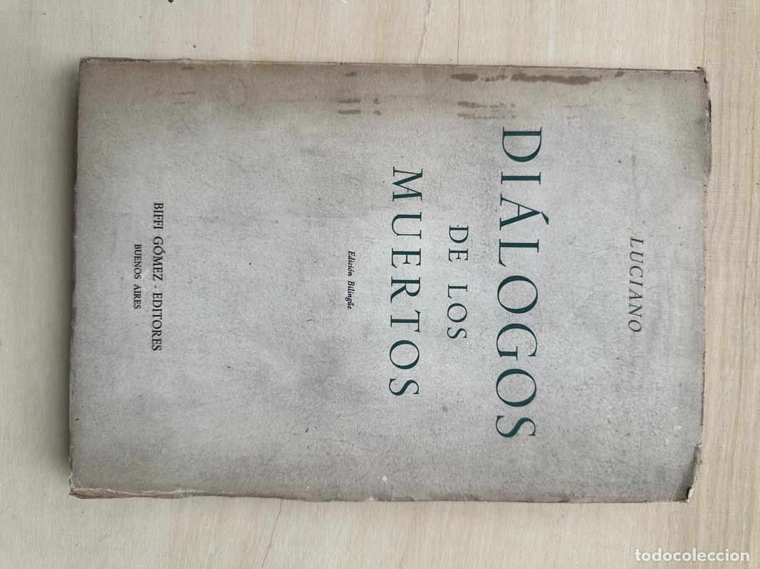 Libros de segunda mano: Dialogos de los muertos - Luciano - Foto 1