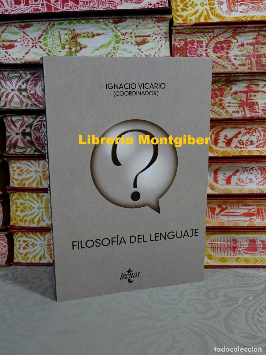 Libros de segunda mano: FILOSOF&Iacute;A DEL LENGUAJE . Autor : AA.VV - Foto 1