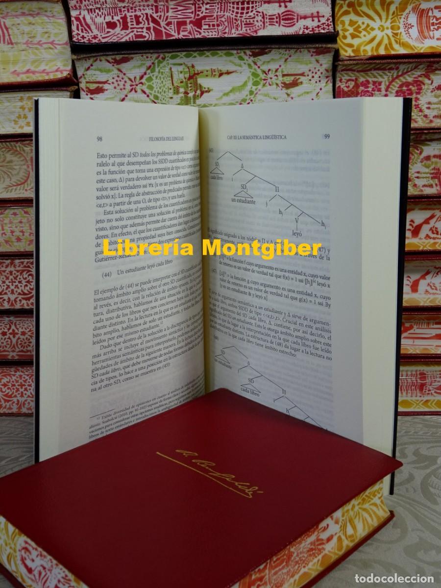 Libros de segunda mano: FILOSOF&Iacute;A DEL LENGUAJE . Autor : AA.VV - Foto 5