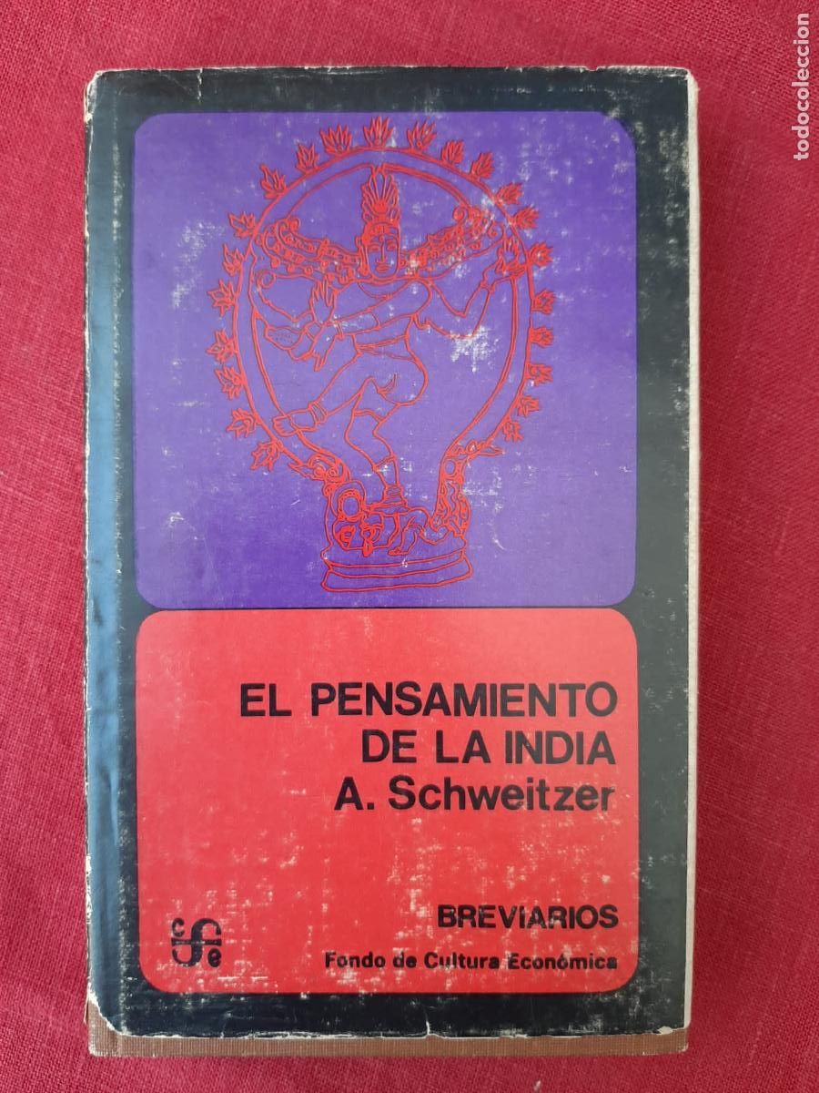 Gebrauchte B&uuml;cher: El pensamiento de la India - Schweitzer, Albert