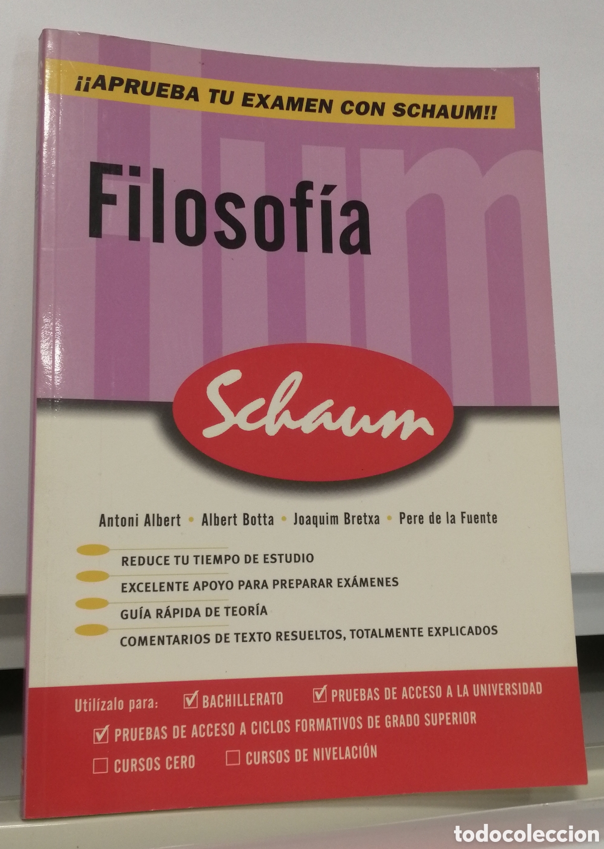 Gebrauchte B&uuml;cher: Filosof&iacute;a. Aprueba tu examen con Shaum McGraw Hill 2005
