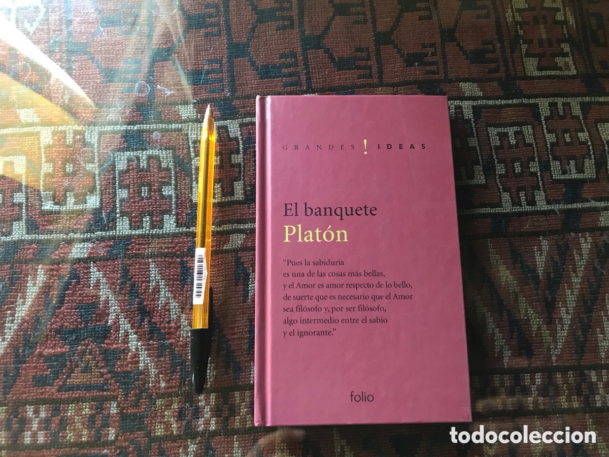Libros de segunda mano: El banquete. Plat&oacute;n. Folio - Foto 1