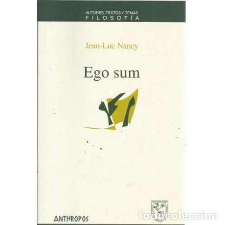 Libros de segunda mano: Ego sum - Jean-Luc Nancy
