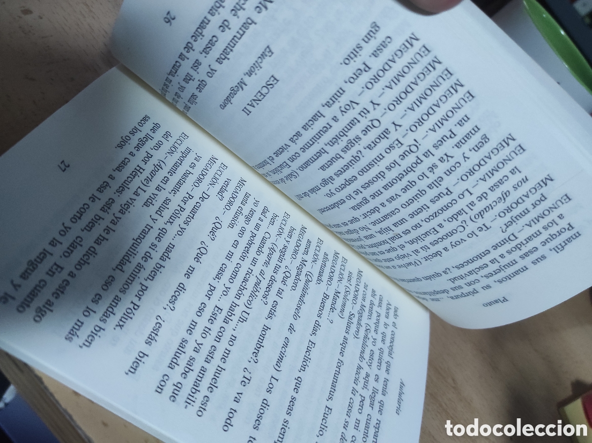 Libros de segunda mano: Plauto. Aulularia Cl&aacute;sico - Foto 4
