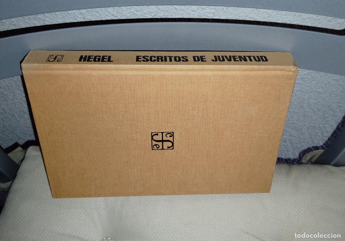 Libros de segunda mano: ESCRITOS DE JUVENTUD, HEGEL, Env&iacute;o gratis, TAPA DURA