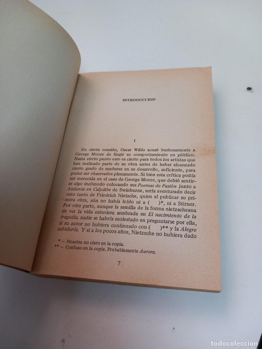 Libros de segunda mano: FRIEDRICH NIETZSCHE - MI HERMANA Y YO - Foto 4