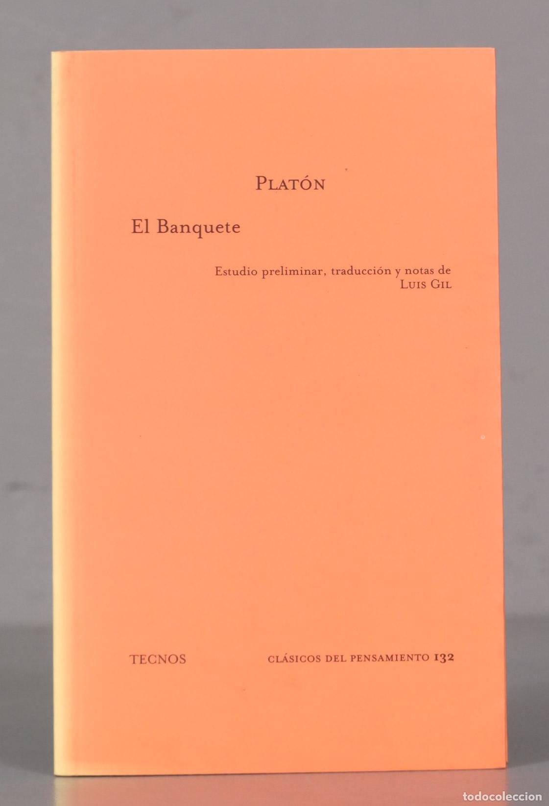 Libros de segunda mano: PLAT&Oacute;N El Banquete LUIS GIL - Foto 1