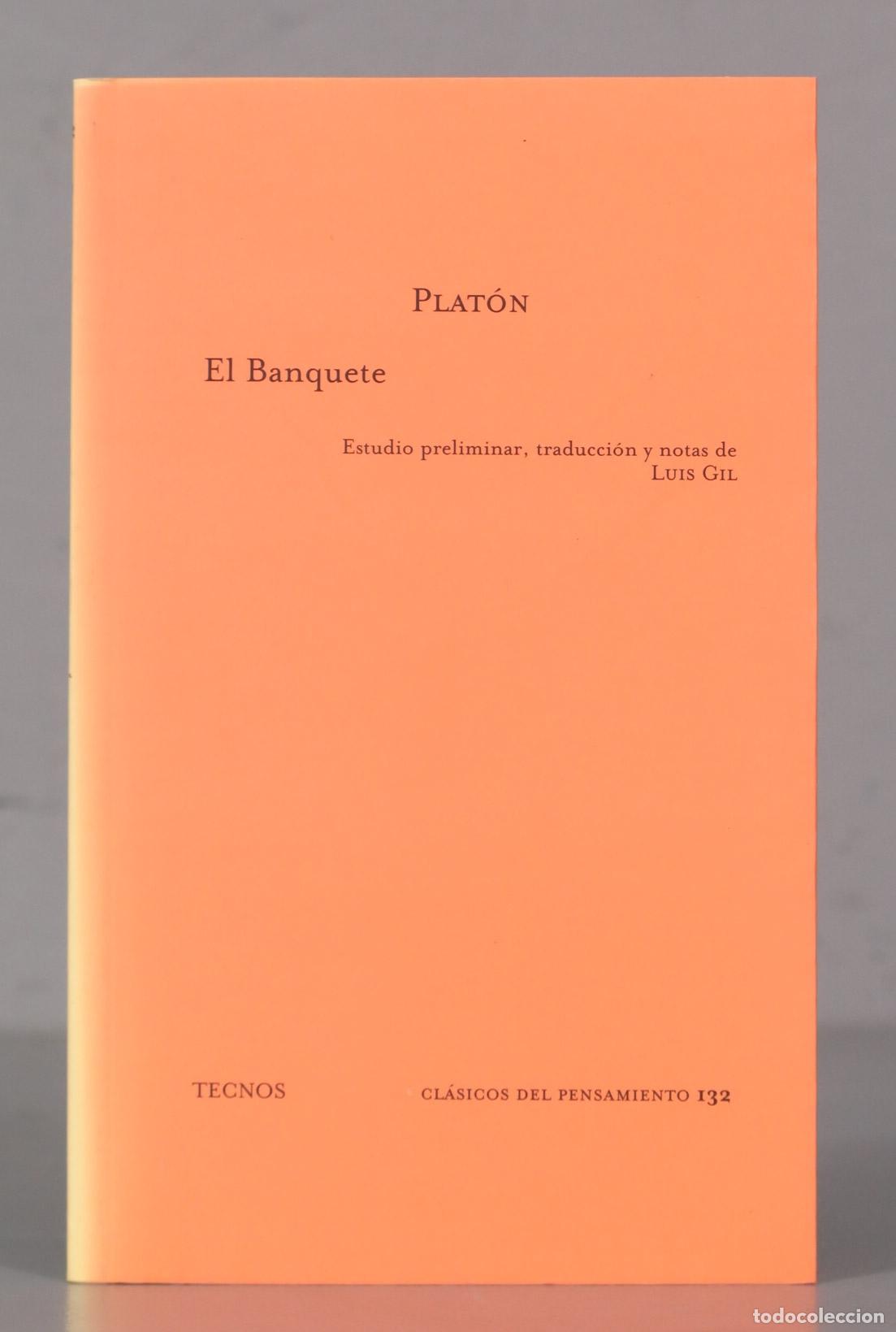 Libros de segunda mano: PLAT&Oacute;N El Banquete. LUIS GIL - Foto 1