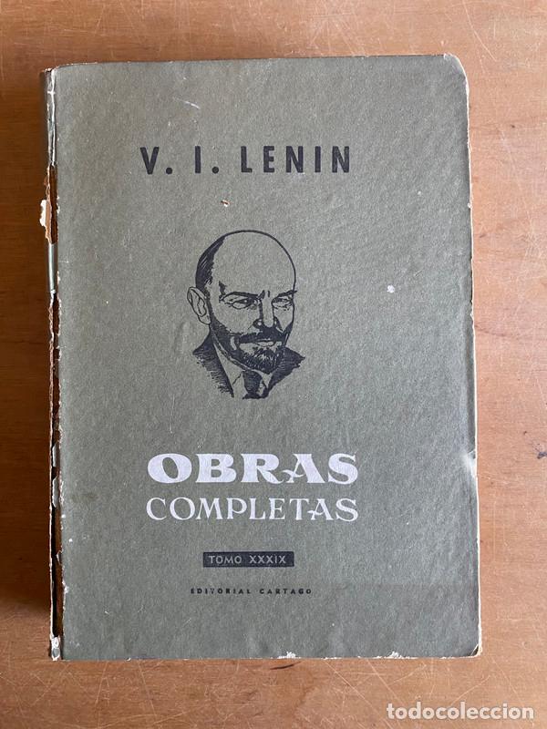Libros de segunda mano: Obras Completas xxxix - Lenin - Foto 1