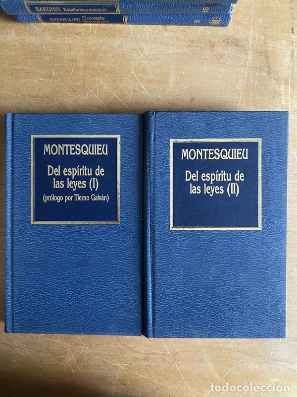 Libros de segunda mano: Del espiritu de las leyes 2 tomos - Montesquieu - Foto 1