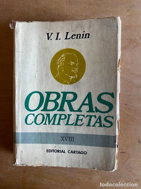 Libros de segunda mano: Obras Completas xviii - Lenin - Foto 1