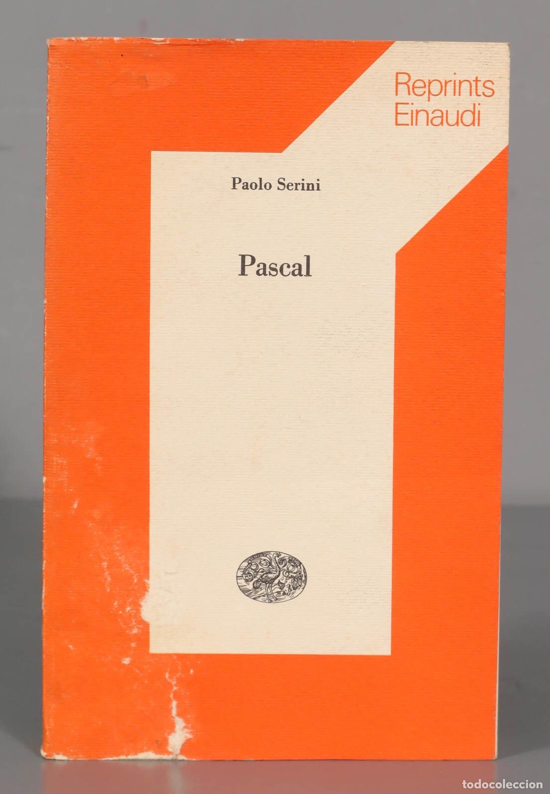 Libros de segunda mano: Pensieri Pascal, Blaise. EINAUDI - Foto 1