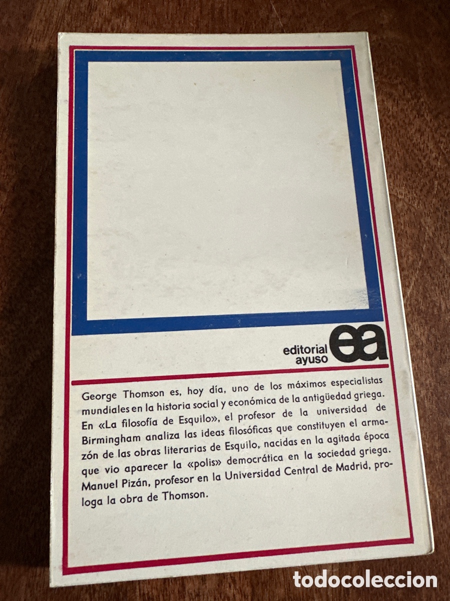 Libros de segunda mano: La filosof&iacute;a de esquilo - Foto 2