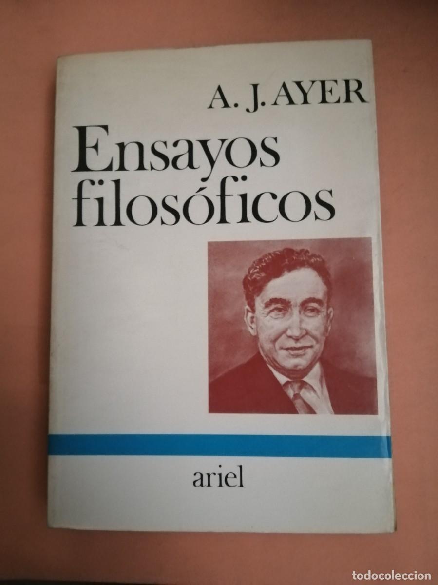 Libros de segunda mano: ENSAYOS FILOSOFICOS (A. J. AYER) - Foto 1