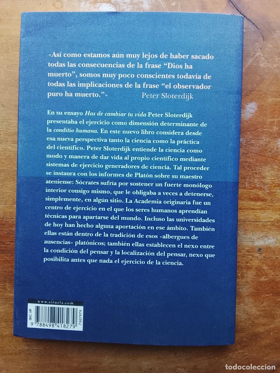 Libros de segunda mano: Muerte aparente en el pensar, Peter Sloterdijk - Foto 5