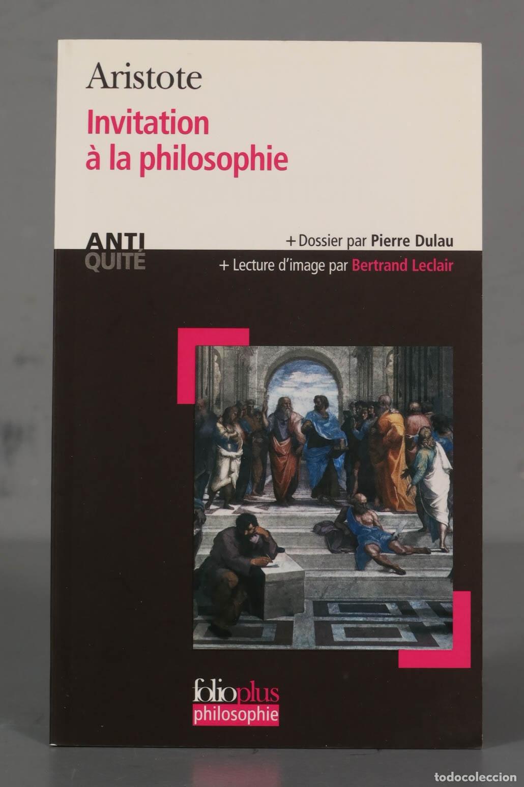 Libros de segunda mano: Aristote Invitation &agrave; La philosophie - Foto 1