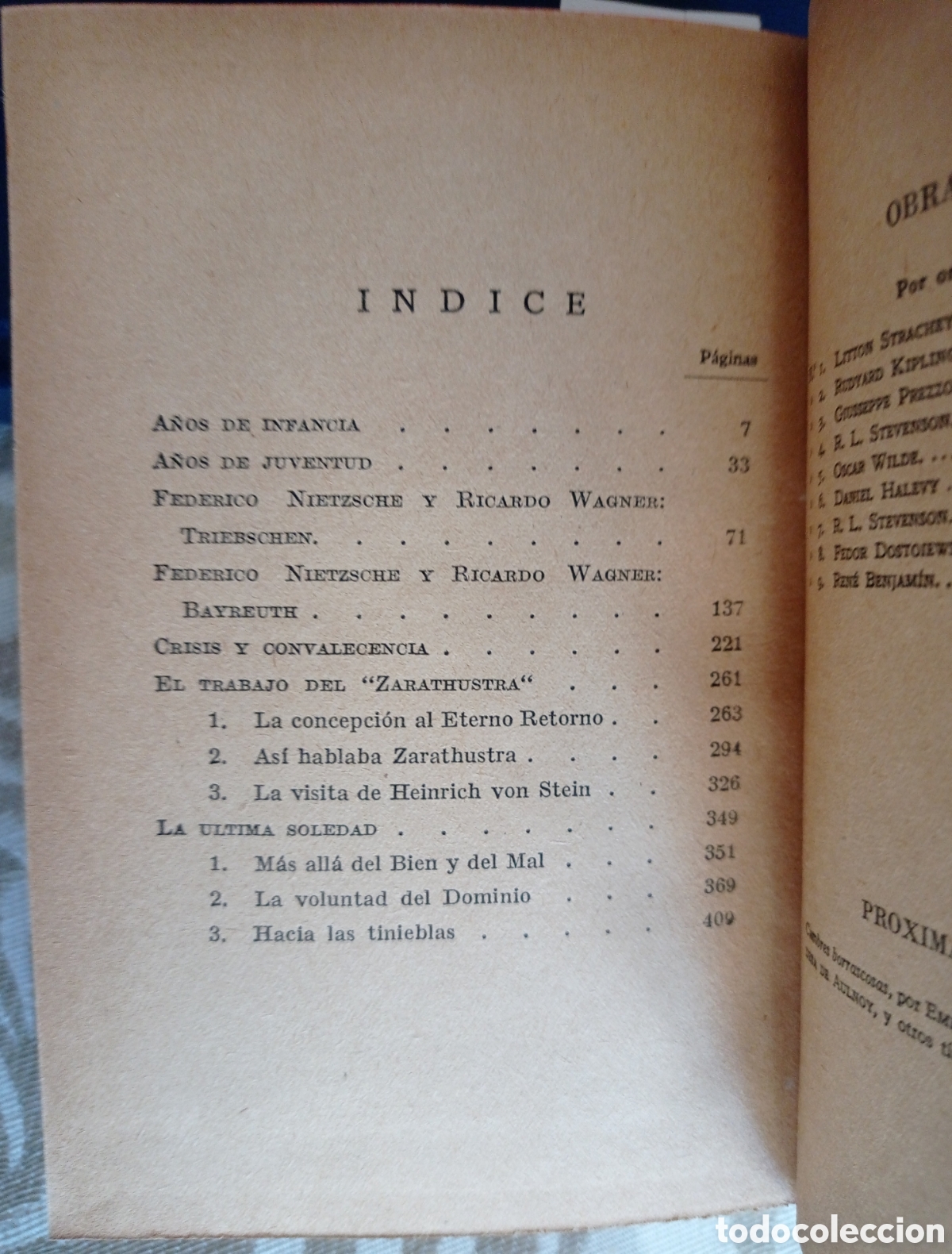 Libros de segunda mano: NIETZSCHE. DANIEL HALEVY. FILOSOF&Iacute;A - Foto 5