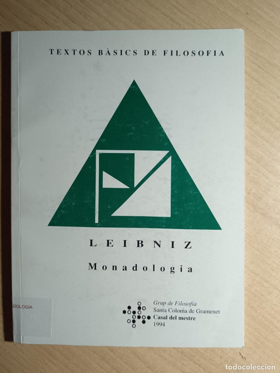 Libros de segunda mano: Textos b&agrave;sics de Filosofia. Leibniz Monadologia - Foto 1