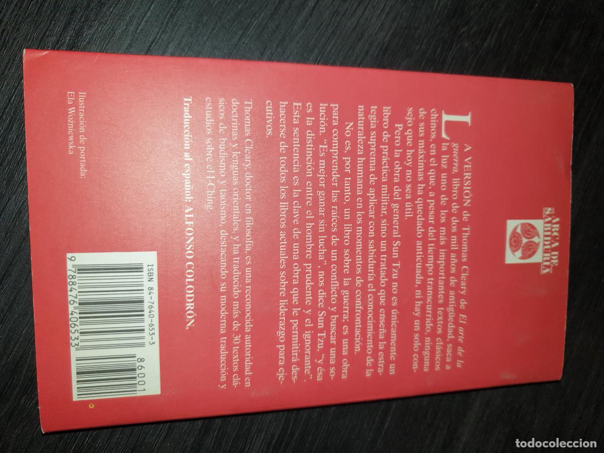 Libros de segunda mano: SUN TZU - EL ARTE DE LA GUERRA (versi&oacute;n de Thomas Cleary) - Foto 2