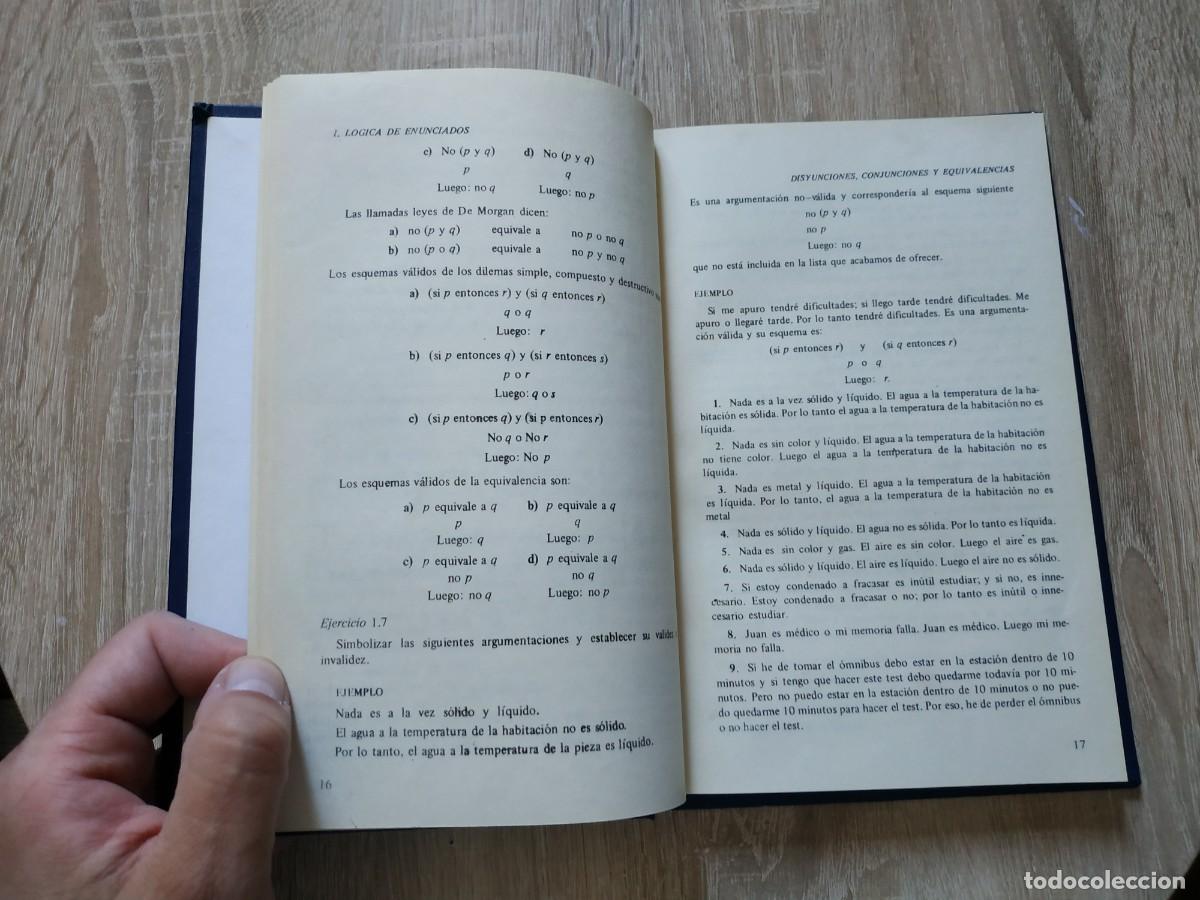 Libros de segunda mano: Ejercicios de l&oacute;gica - Alberto Moreno. Eudeba - Foto 7