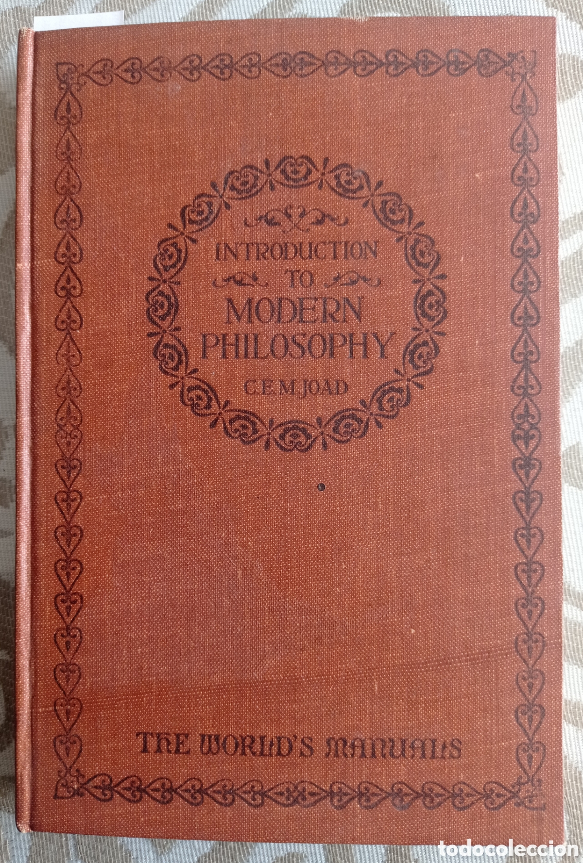 Libros de segunda mano: INTRODUCTION TO MODERN PHILOSOPHY. C.E.M. JOAD. - Foto 4