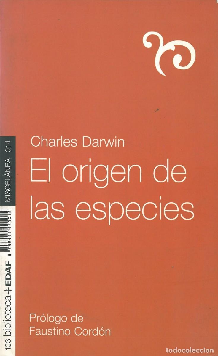 Libros de segunda mano: El origen de las especies - Darwin, Charles - Foto 1
