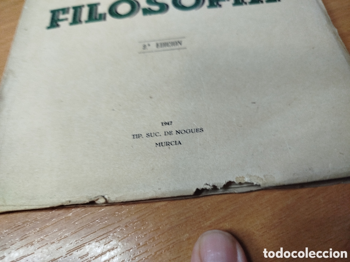 Libros de segunda mano: Esquemas program&aacute;ticos de filosof&iacute;a. Mu&ntilde;oz Alonso. Murcia - Foto 5