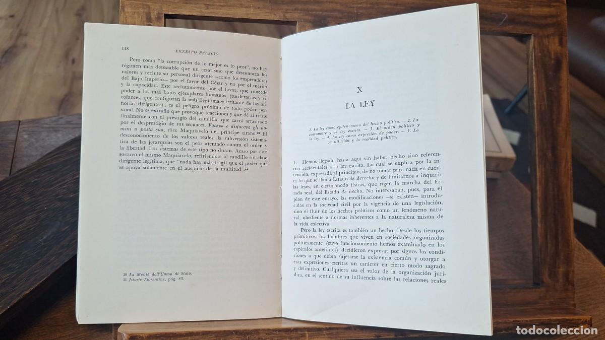 Libros de segunda mano: Teor&iacute;a del Estado / Ernesto Palacio - Foto 3