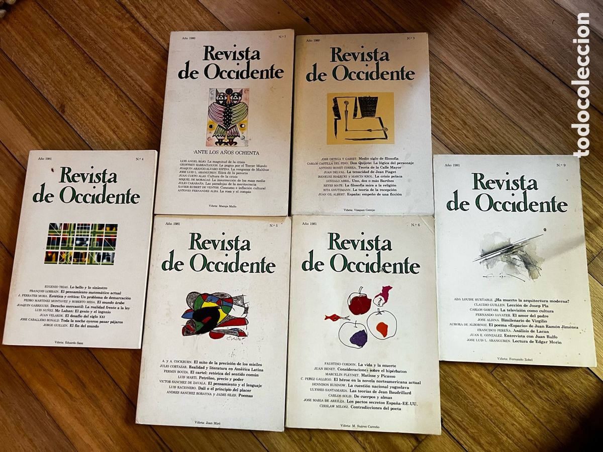 Libros de segunda mano: Revista de Occidente . Lote 19 n&uacute;meros. - Foto 1