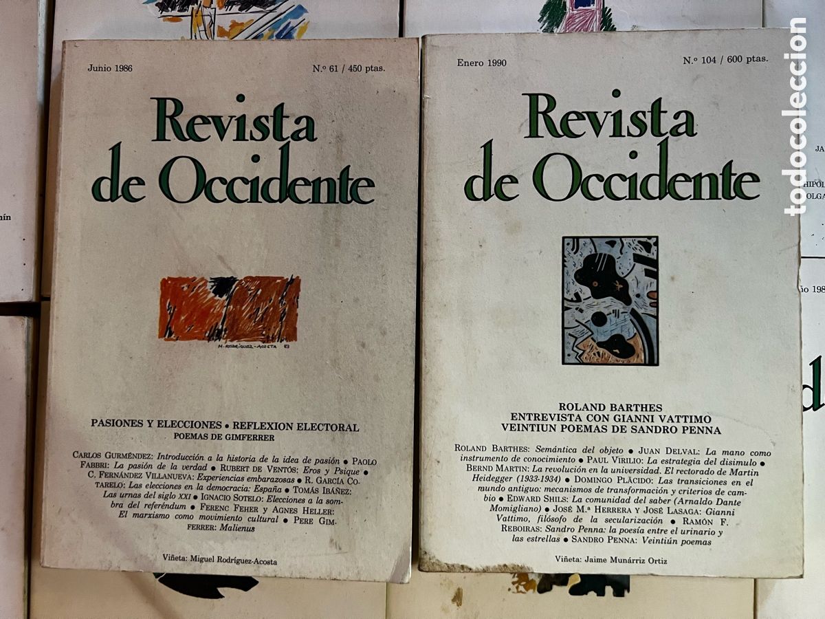Libros de segunda mano: Revista de Occidente . Lote 19 n&uacute;meros. - Foto 4