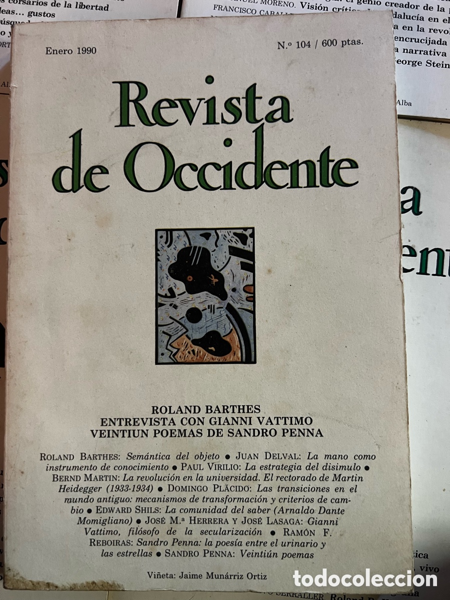 Libros de segunda mano: Revista de Occidente . Lote 19 n&uacute;meros. - Foto 5