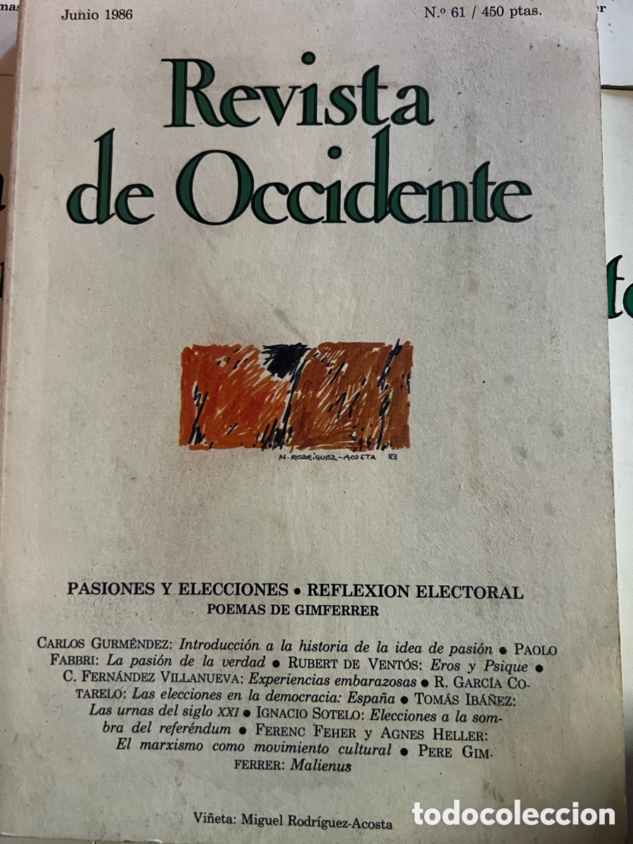 Libros de segunda mano: Revista de Occidente . Lote 19 n&uacute;meros. - Foto 6