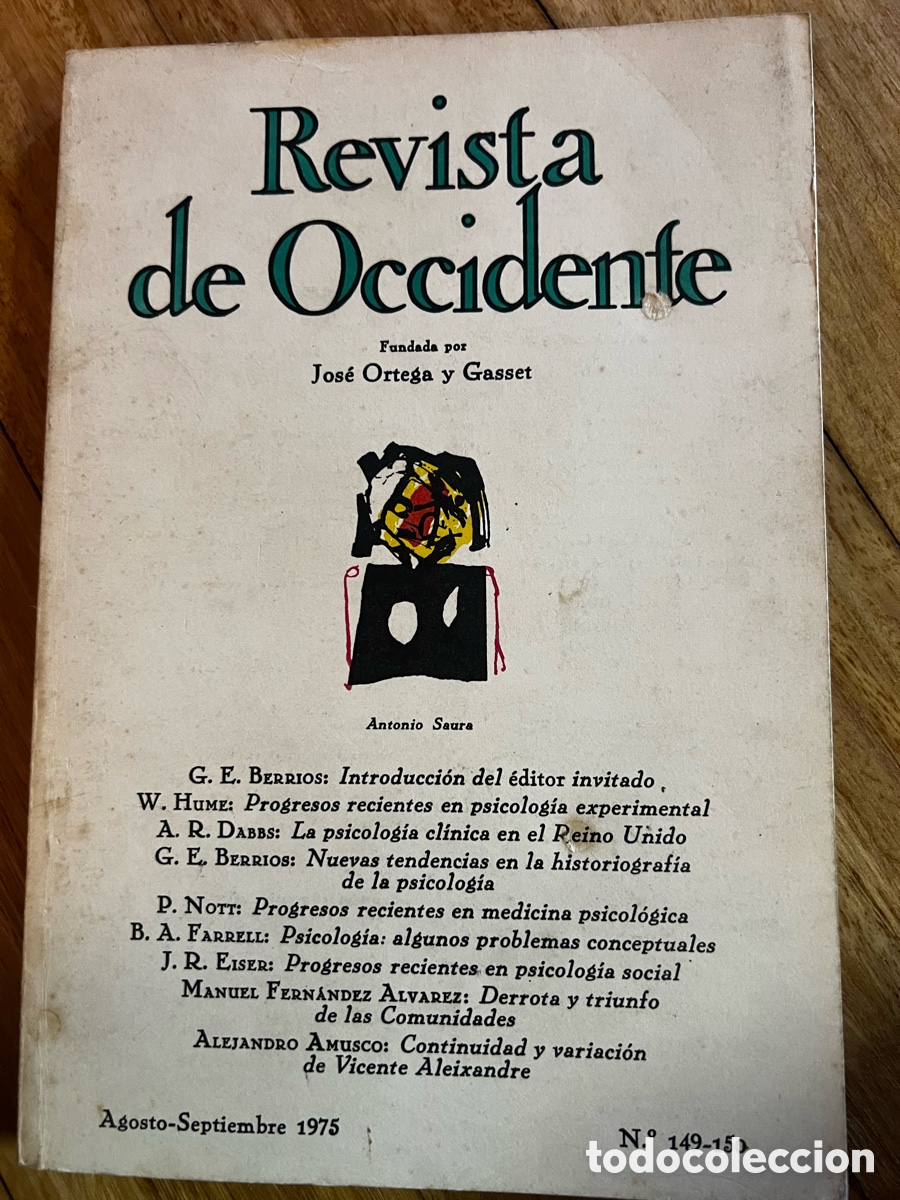 Libros de segunda mano: Revista de Occidente . Lote 19 n&uacute;meros. - Foto 21