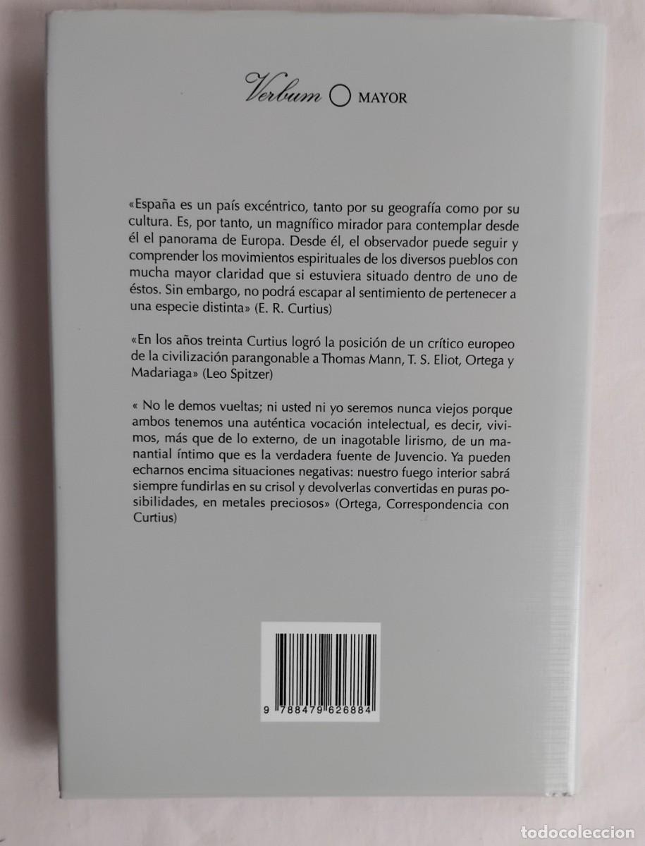 Libros de segunda mano: Ernst Robert Curtius ESCRITOS DE HUMANISMO E HISPANISMO - Foto 5