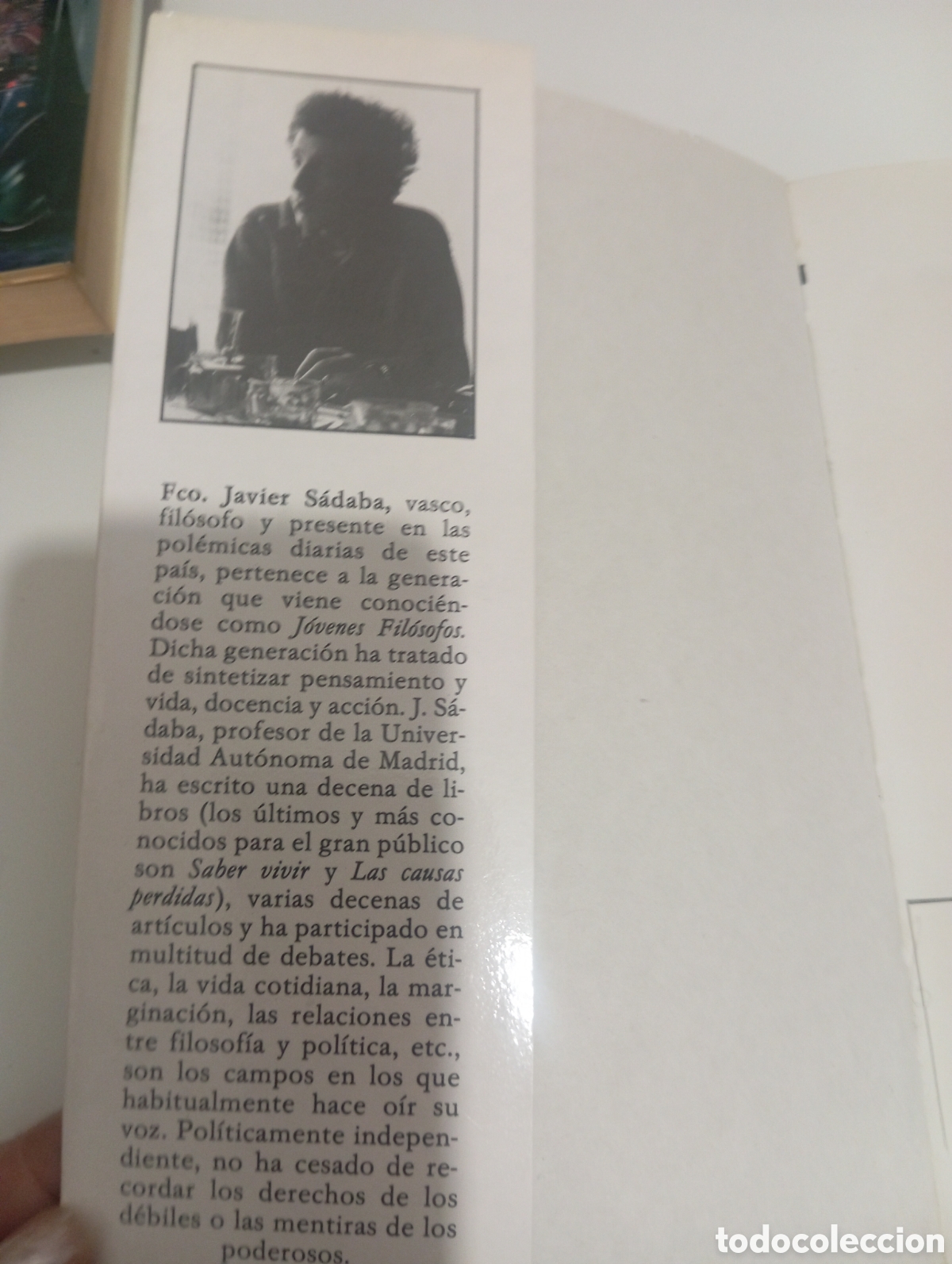 Libros de segunda mano: El amor contra la moral. Javier Sadaba - Foto 5