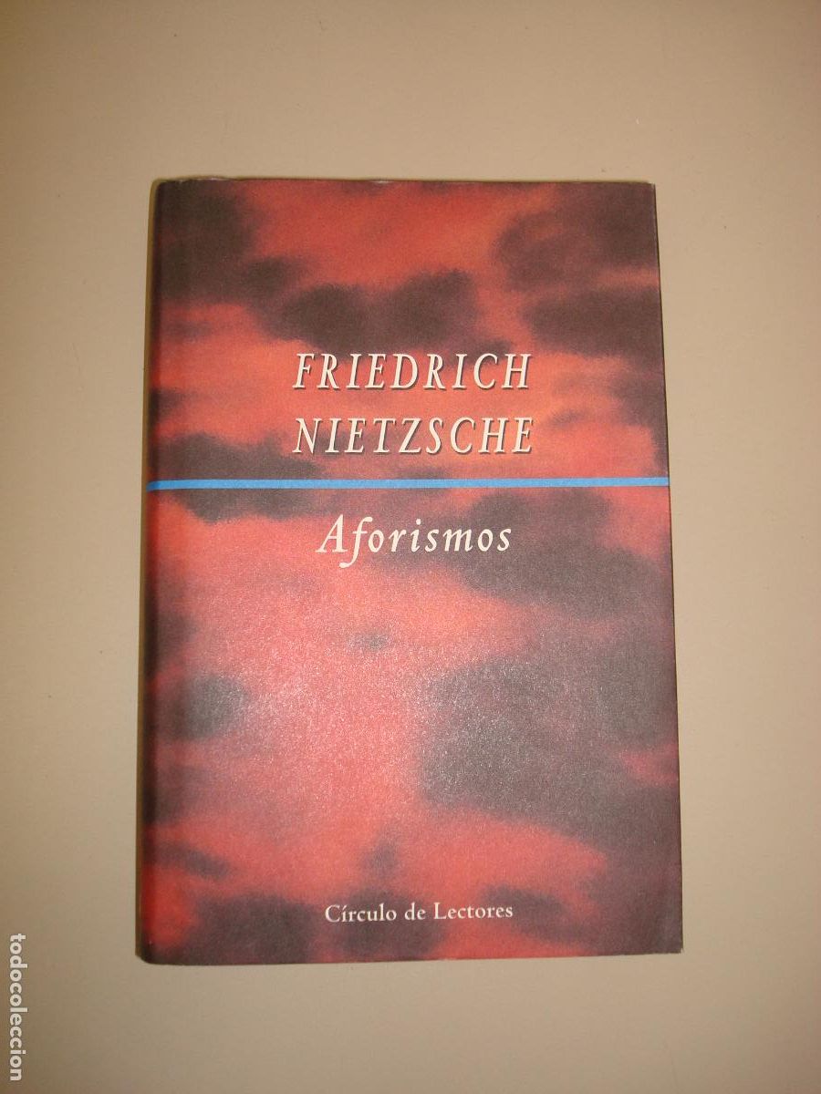 Libros de segunda mano: &rdquo;Aforismos&rdquo; Friedrich Nietzsche - Foto 1