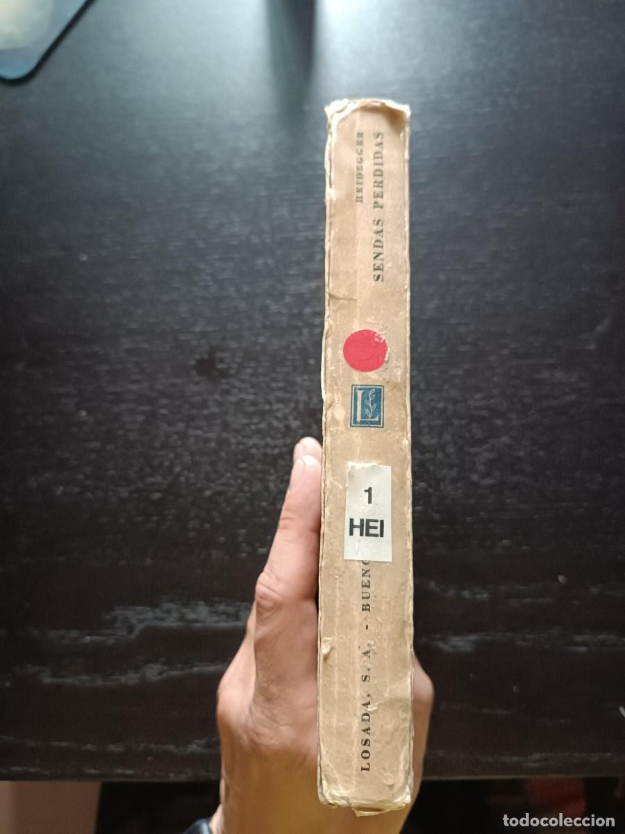 Libros de segunda mano: Sendas perdidas - Heidegger. Losada - Foto 3