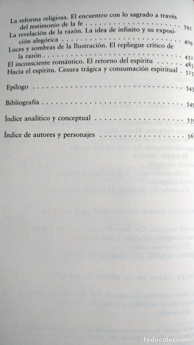 Libros de segunda mano: LA EDAD DEL ESPIRITU - EUGENIO TR&Iacute;AS - Foto 5