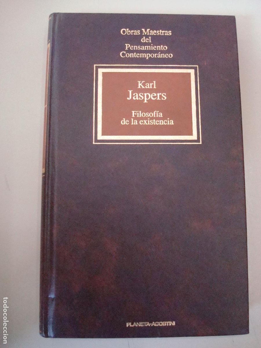 Libros de segunda mano: &rdquo;Filosof&iacute;a de la existencia&rdquo; Karl Jaspers - Foto 1