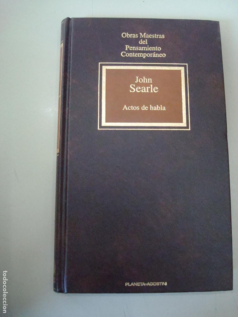 Libros de segunda mano: &rdquo;Actos de habla&rdquo;. John Searle - Foto 1