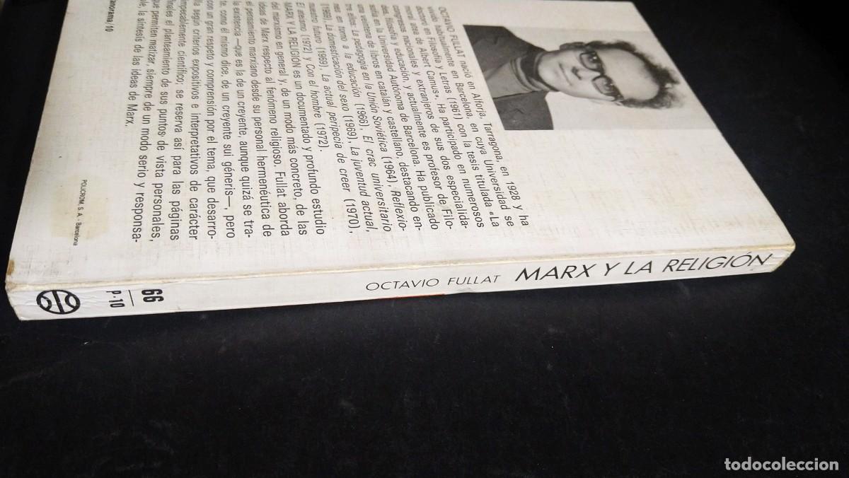 Libros de segunda mano: MARX Y LA RELIGI&Oacute;N - OCTAVIO FULLAT - Foto 3