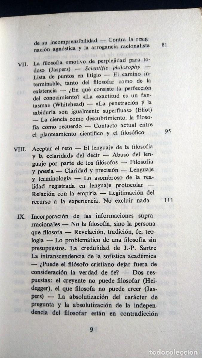 Libros de segunda mano: DEFENSA DE LA FILOSOF&Iacute;A - JOSEF PIEPER - Foto 6