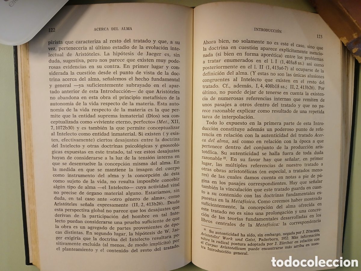 Libros de segunda mano: Acerca del alma. Aristoteles. - Foto 9