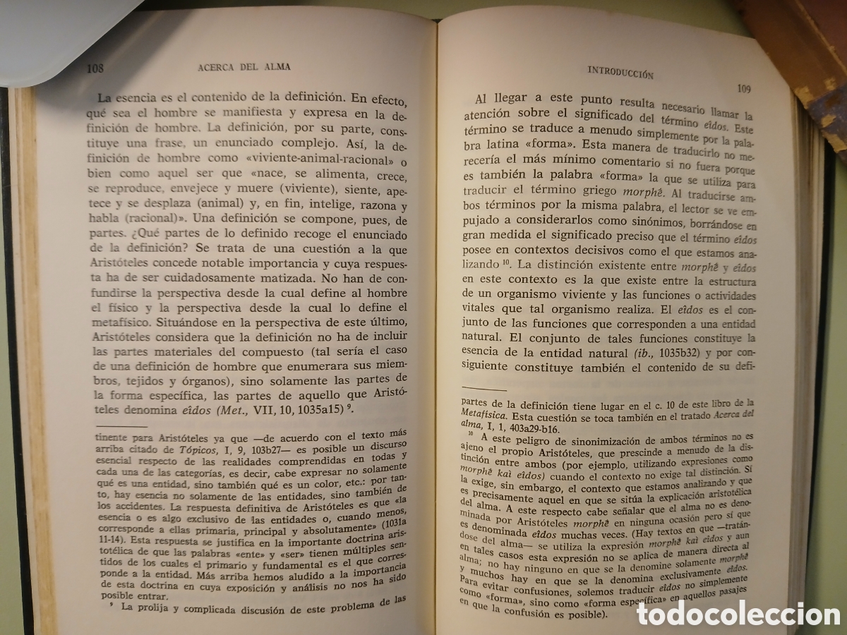 Libros de segunda mano: Acerca del alma. Aristoteles. - Foto 10