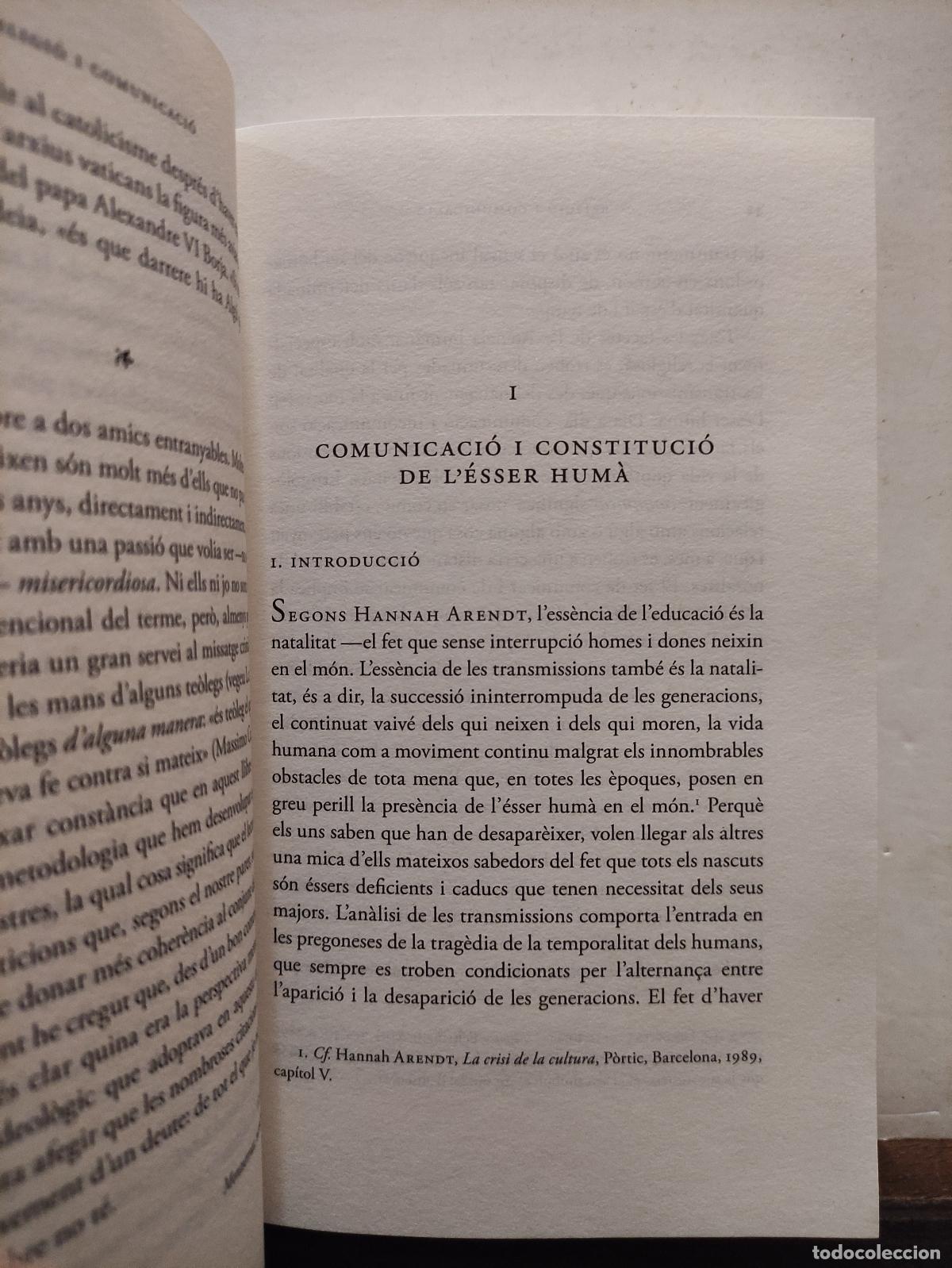 Libros de segunda mano: RELIGIO I COMUNICACIO - LLUIS DUCH - Foto 4